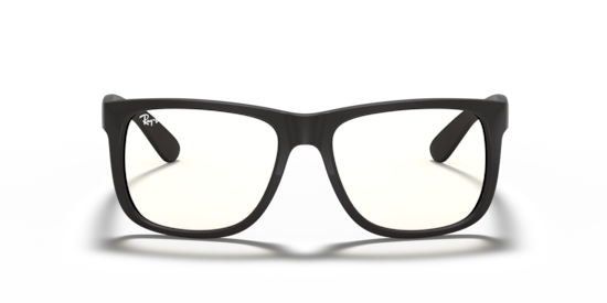 RB4165 Justin Clear Ray-Ban Rubber Black