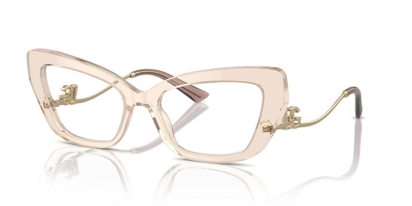Dolce & Gabbana DG3391B Transparent Camel