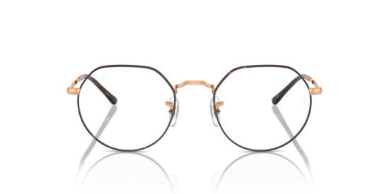 RB6465 Jack Optics Ray-Ban Havana On Rose Gold