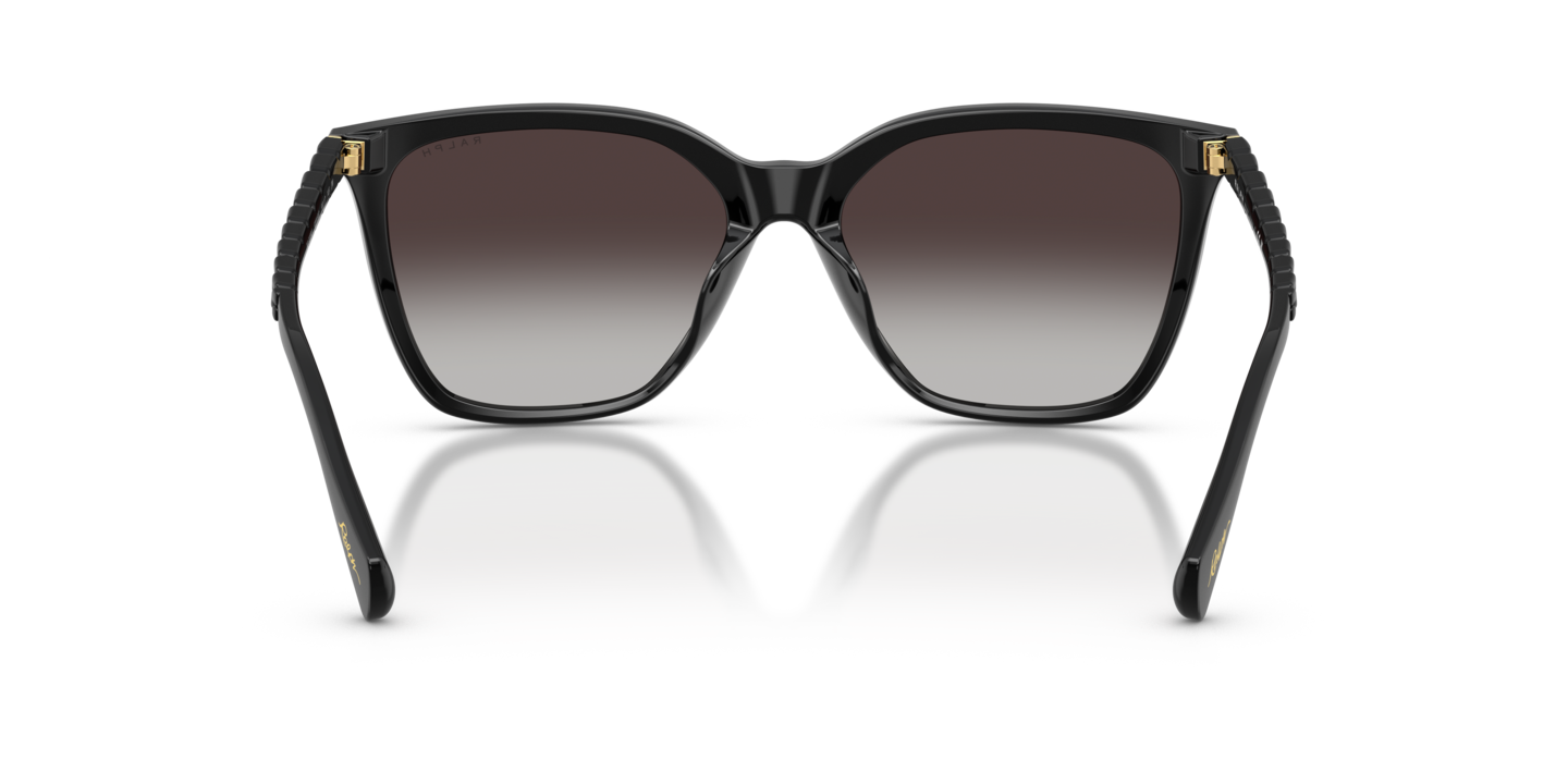 Ralph Lauren Black Cat-Eye Sunglasses with Gradient Smoke Lenses Ralph Lauren RA5247 5695/8G Black Crystal Sunglasses - US main image 4