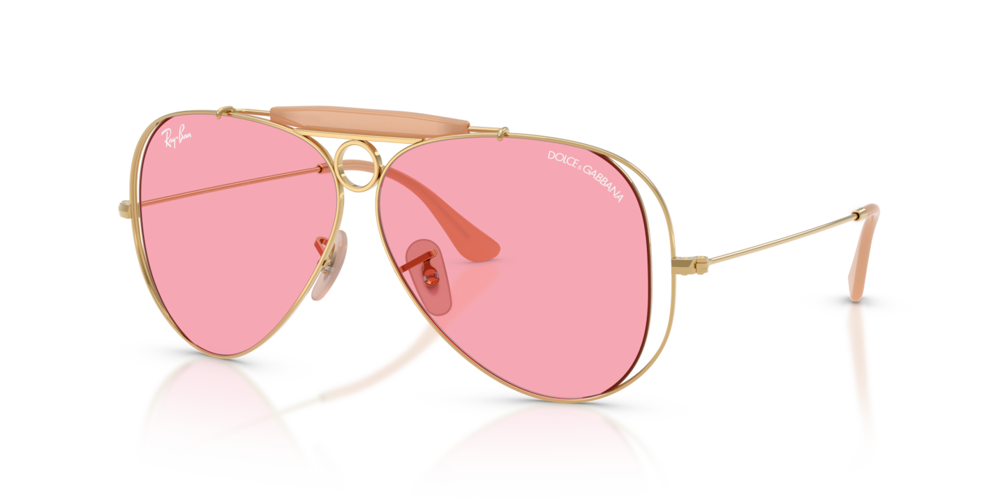 Ray-Ban RB3138M The Shooter By Dolce&Gabbana Arista Gold