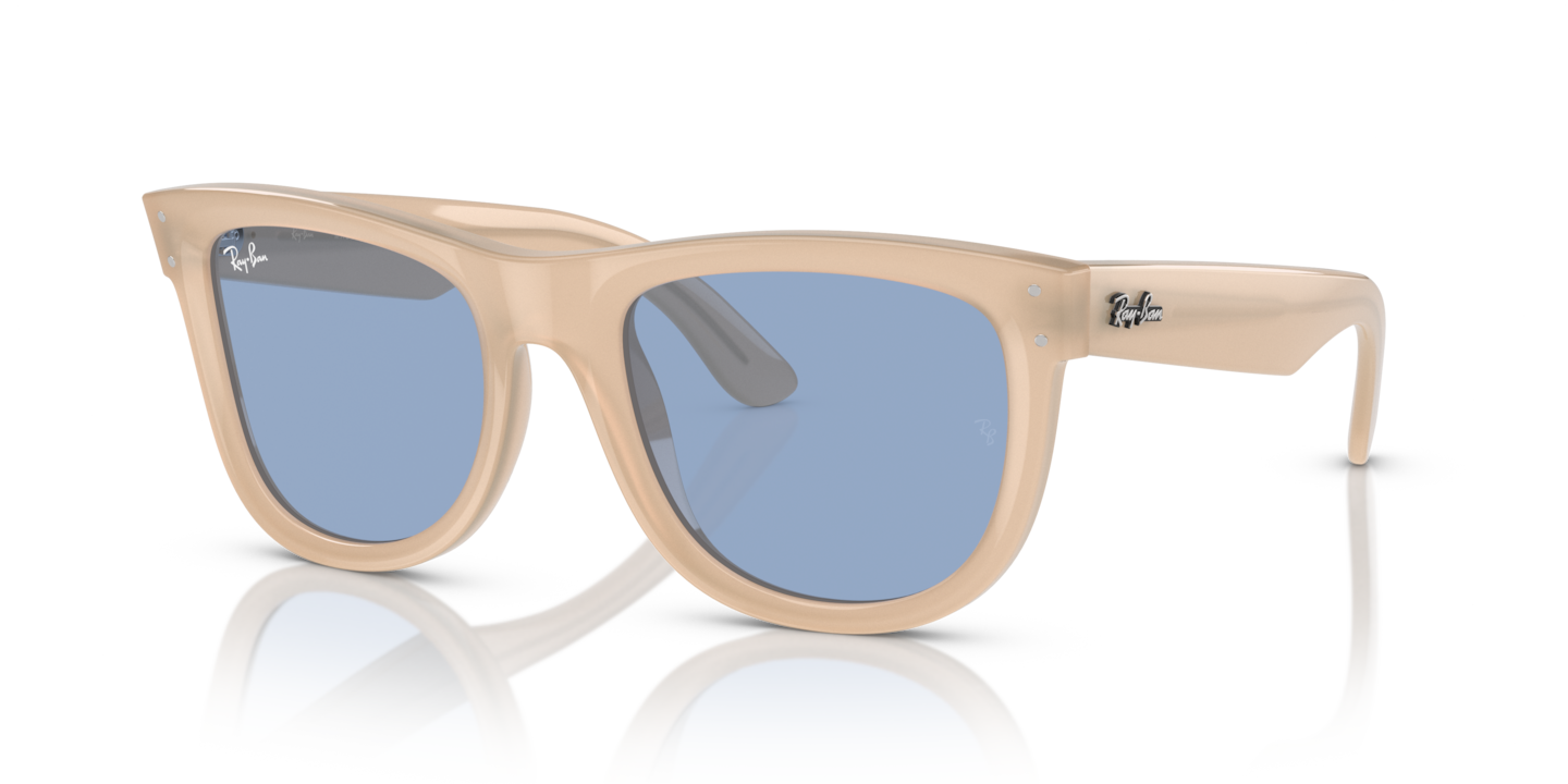 Ray-Ban RBR0502S Wayfarer Reverse Opal Beige & Honey