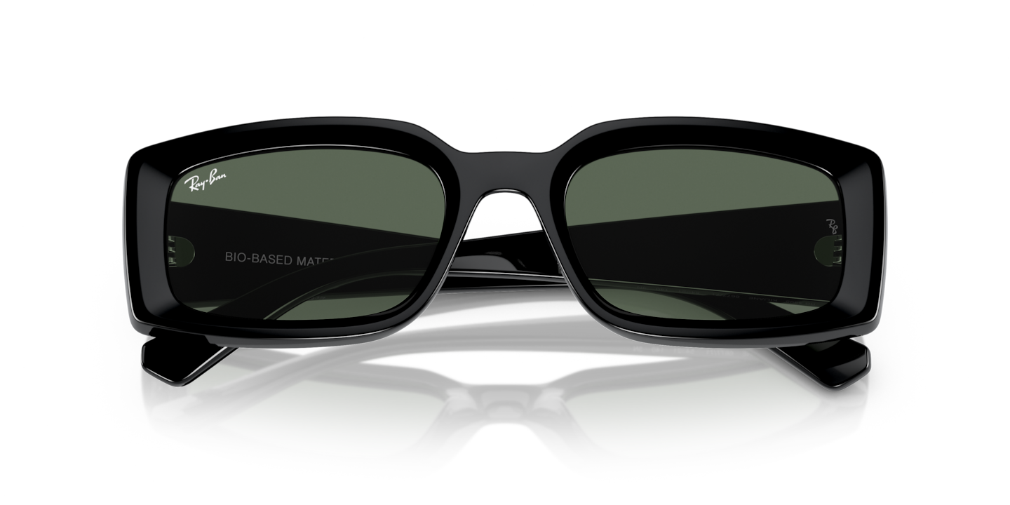 Ray Ban KILIANE BIO-BASED KEIJU 54□21 KILIANE BIO-BASED Sunglasses in Black and Dark Blue - RB4395