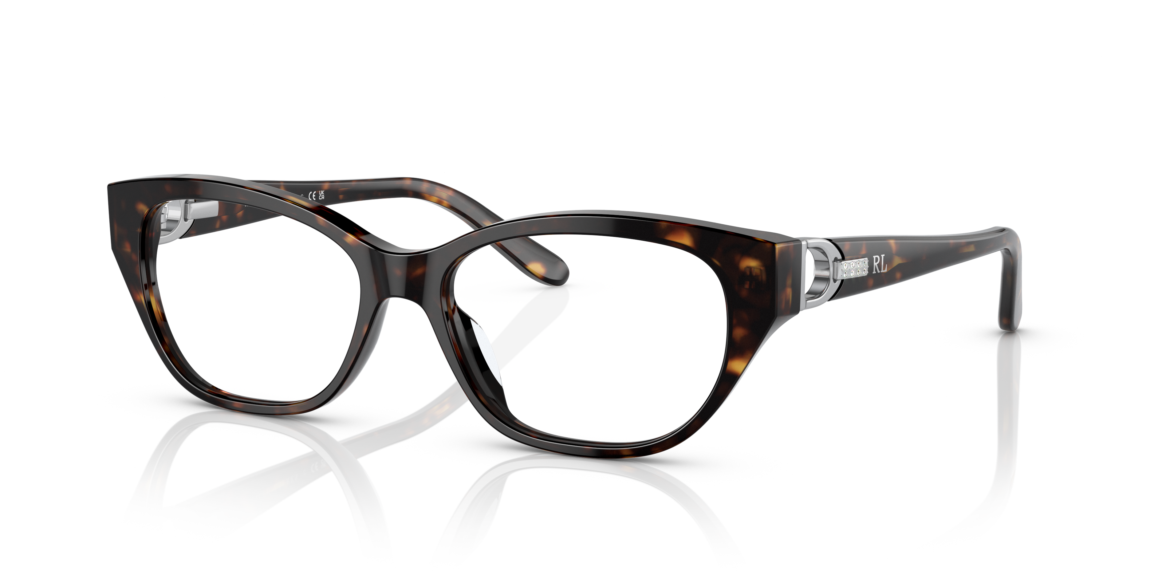 Ralph Lauren Unisex Rl6227u Shiny Dark Havana Size Extra Small 119$