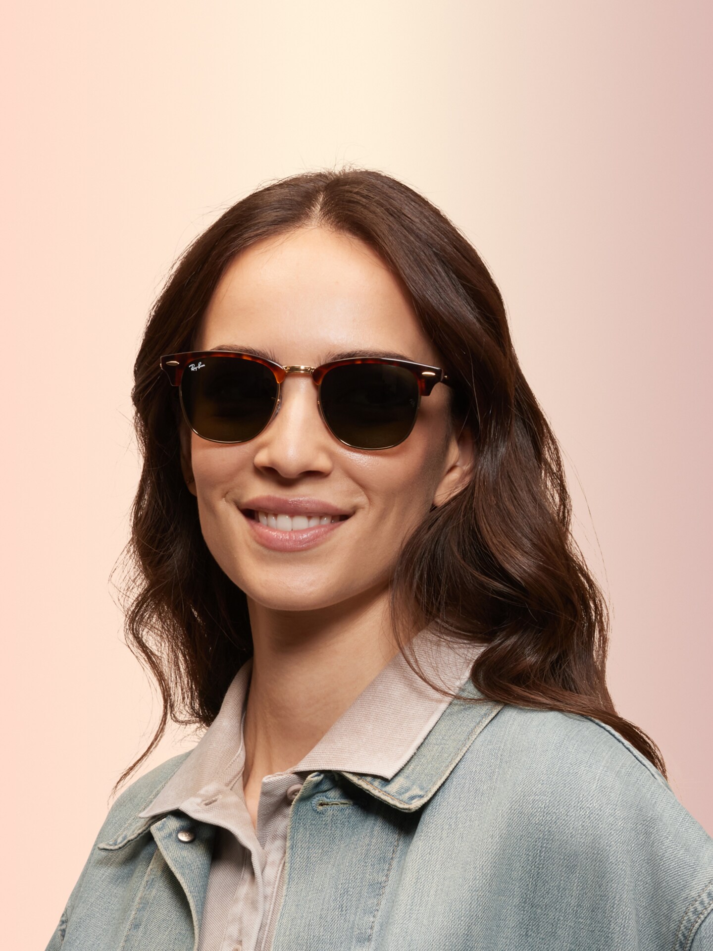 Ray-Ban Clubmaster Women’s Tortoise Sunglasses Tortoise Clubmaster Sunglasses | Ray-Ban main image 3