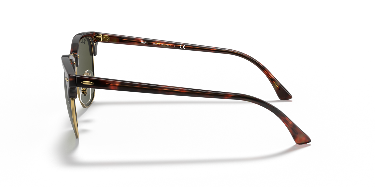 Raybans Clubmaster Classic Sunglasses - Tortoise on Gold Sunglasses Ray-Ban RB3016 Clubmaster Classic | Free Shipping  main image 2