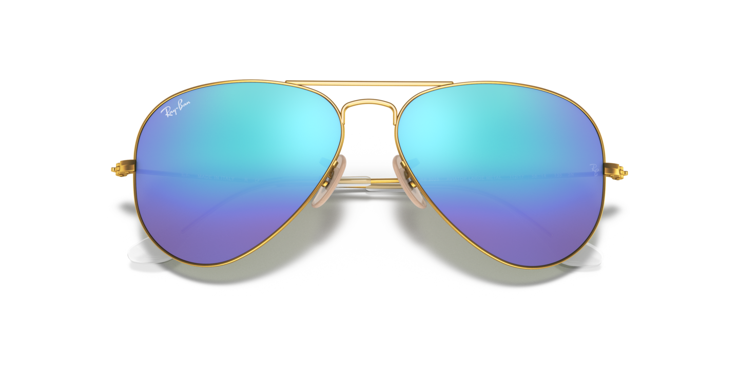 Sunglasses Ray-Ban RB3025 Aviator Flash Lenses | Free  display picture 1