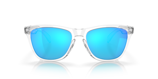 OAKLEY オークリー FROGSKINS 9013-G355 サングラス Frogskins™ Grey Lenses, Polished Black Frame Sunglasses