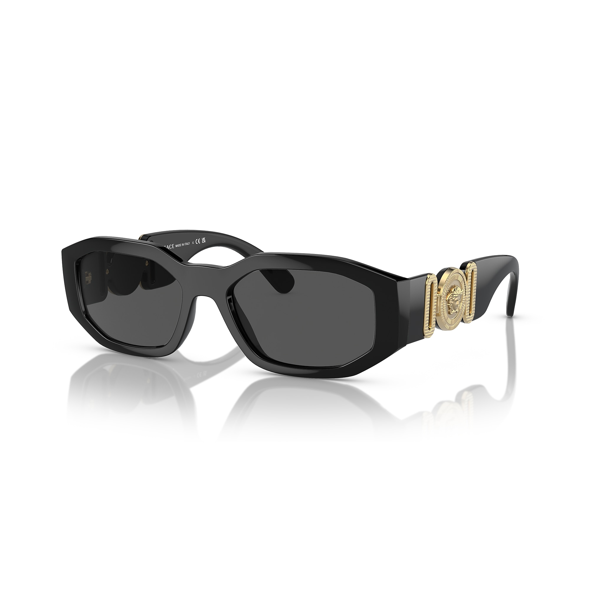 20249 VERSACEヴェルサーチビギーサングラスベルサーチ ブラック メドゥーサ ビギー サングラス ブラック | VERSACE JP