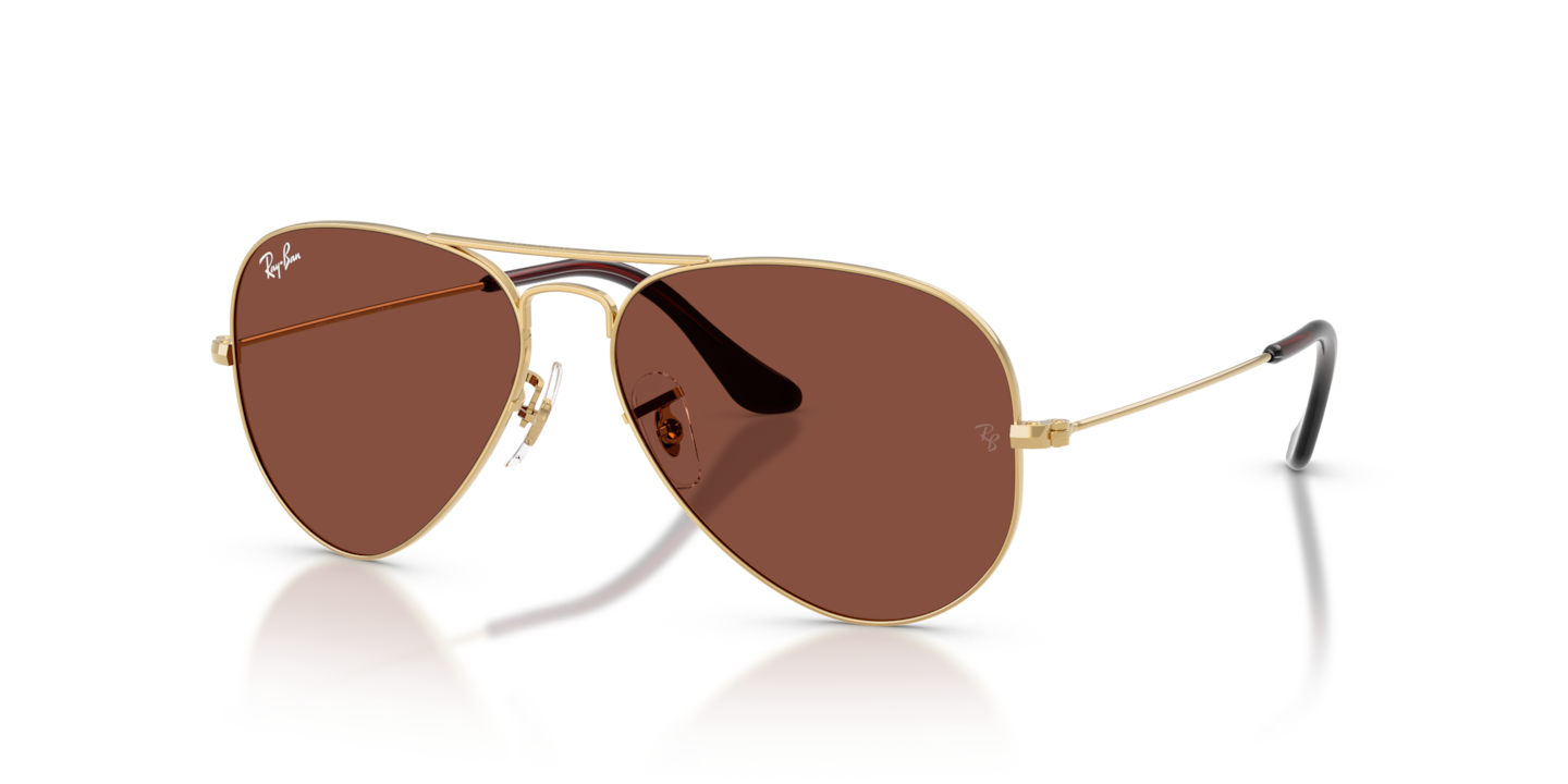Ray-Ban RB3025 Aviator Large Metal Arista Gold