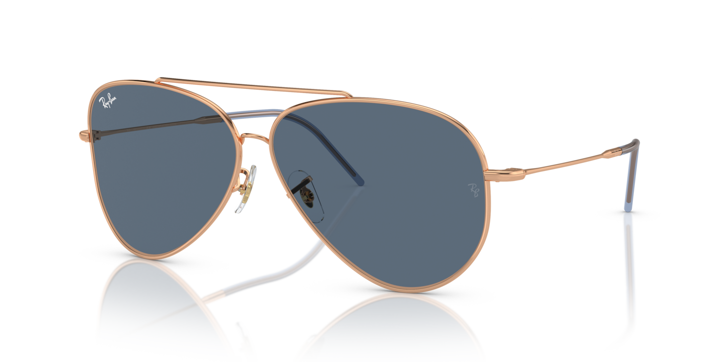Ray-Ban RBR0101S Aviator Reverse Rose Gold