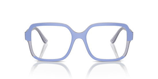 VO5555 Vogue Eyewear Wisteria/Transparent Violet Glitter