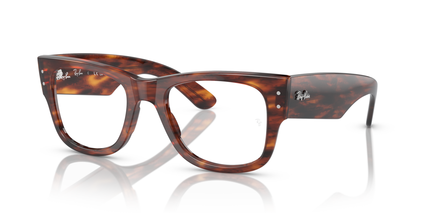 Ray-Ban RB0840V Mega Wayfarer Optics Striped Havana