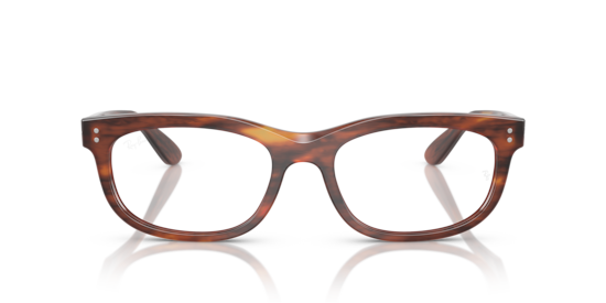 RB5489 Balorette Optics Ray-Ban Striped Havana