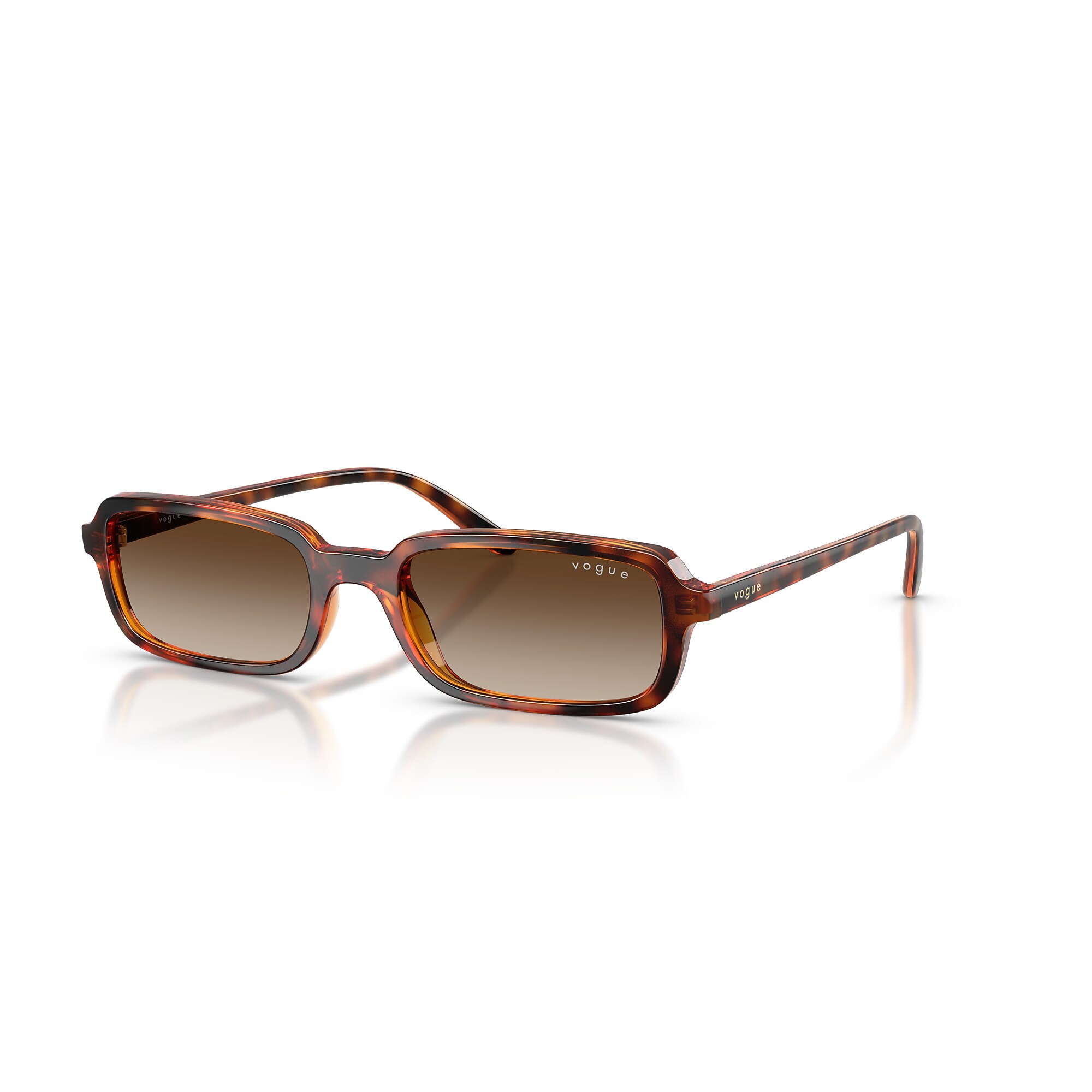 Vogue Tortoise Shell Sunglasses Vogue Eyewear Sunglasses VO5490S 28194Y main image 4
