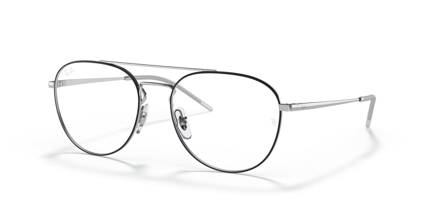Ray-Ban RB6414 Optics Black On Silver