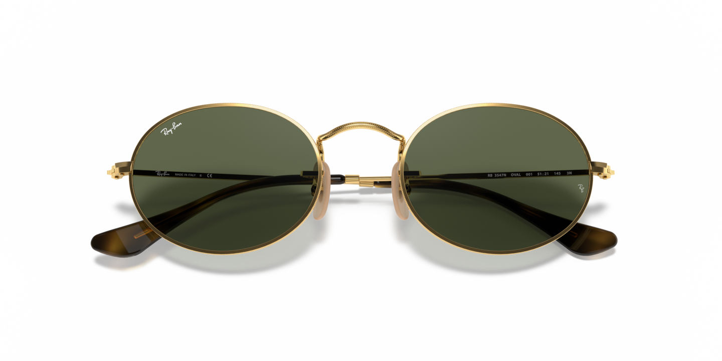 Sunglasses Ray-Ban RB3547N Oval Flat Lenses | Free Shipping 