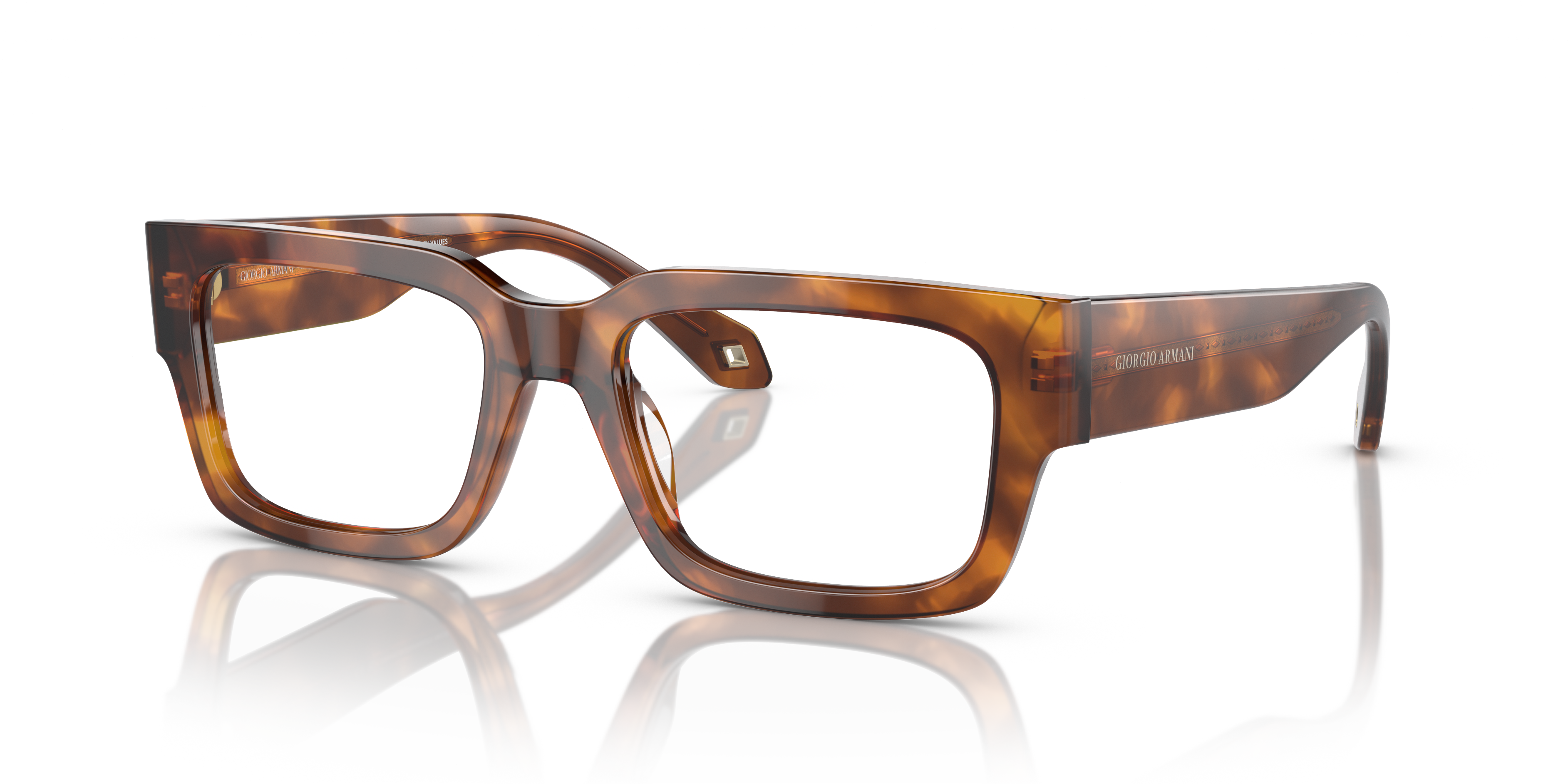 EAN 8056597833608 product image for Giorgio Armani Unisex Ar7243u Red Havana Size: Standard | upcitemdb.com