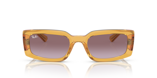 RB4395 Kiliane Bio-Based Ray-Ban Transparent Yellow