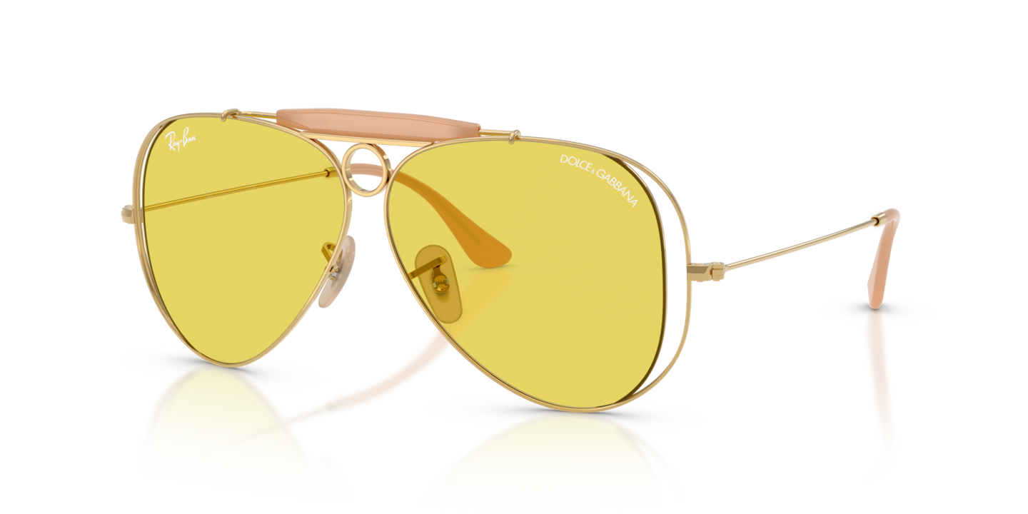 Ray-Ban RB3138M The Shooter By Dolce&Gabbana Arista Gold