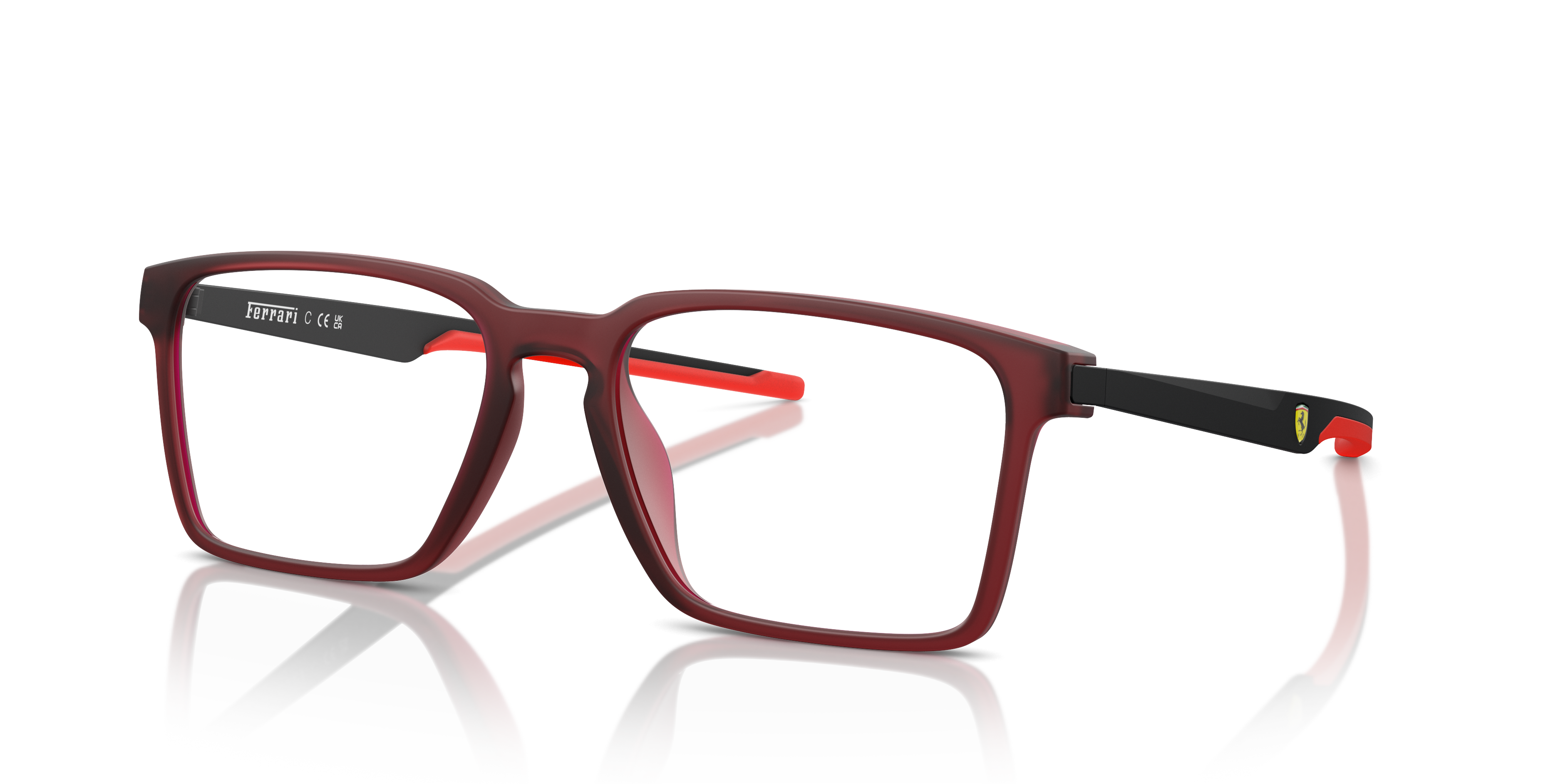 Scuderia Ferrari Unisex Fz8005u Transparente Rojo Mate Size Large 108$