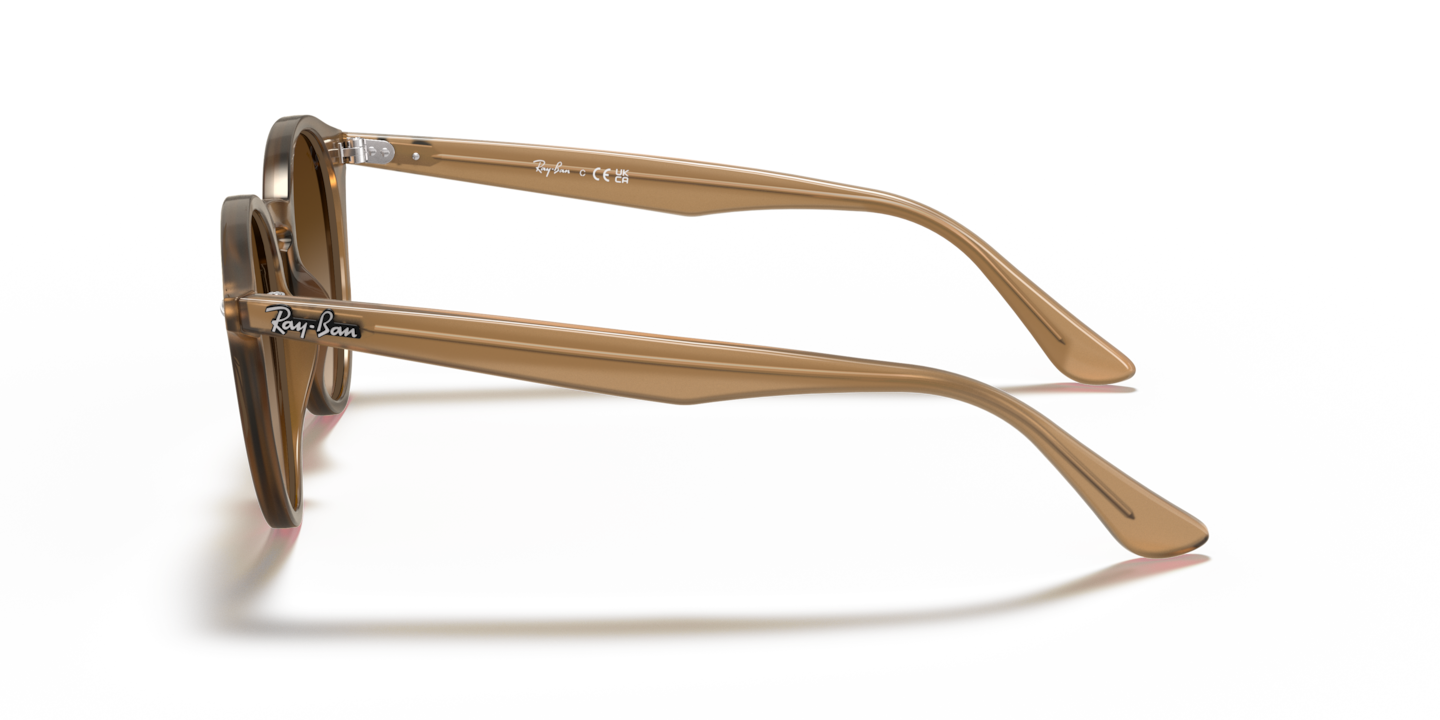 ✨極美品✨Ray-Banサングラス　RB2180　ベージュ Ray-Ban RB2180 L (51 - 21) with Pink lenses and Beige frame