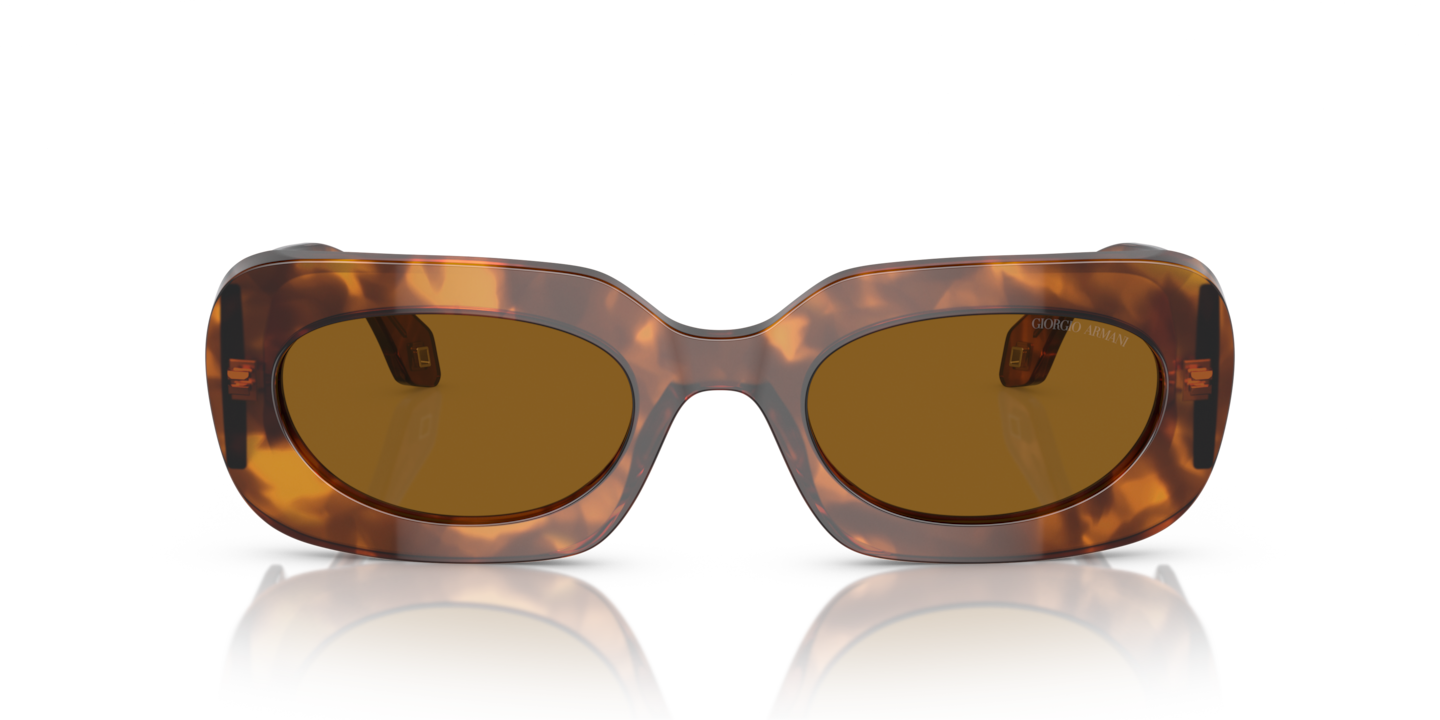 GIORGIO ARMANI イタリア製ブラウンラウンドサングラス GIORGIO ARMANI イタリア製ブラウンラウンドサングラス メンズ