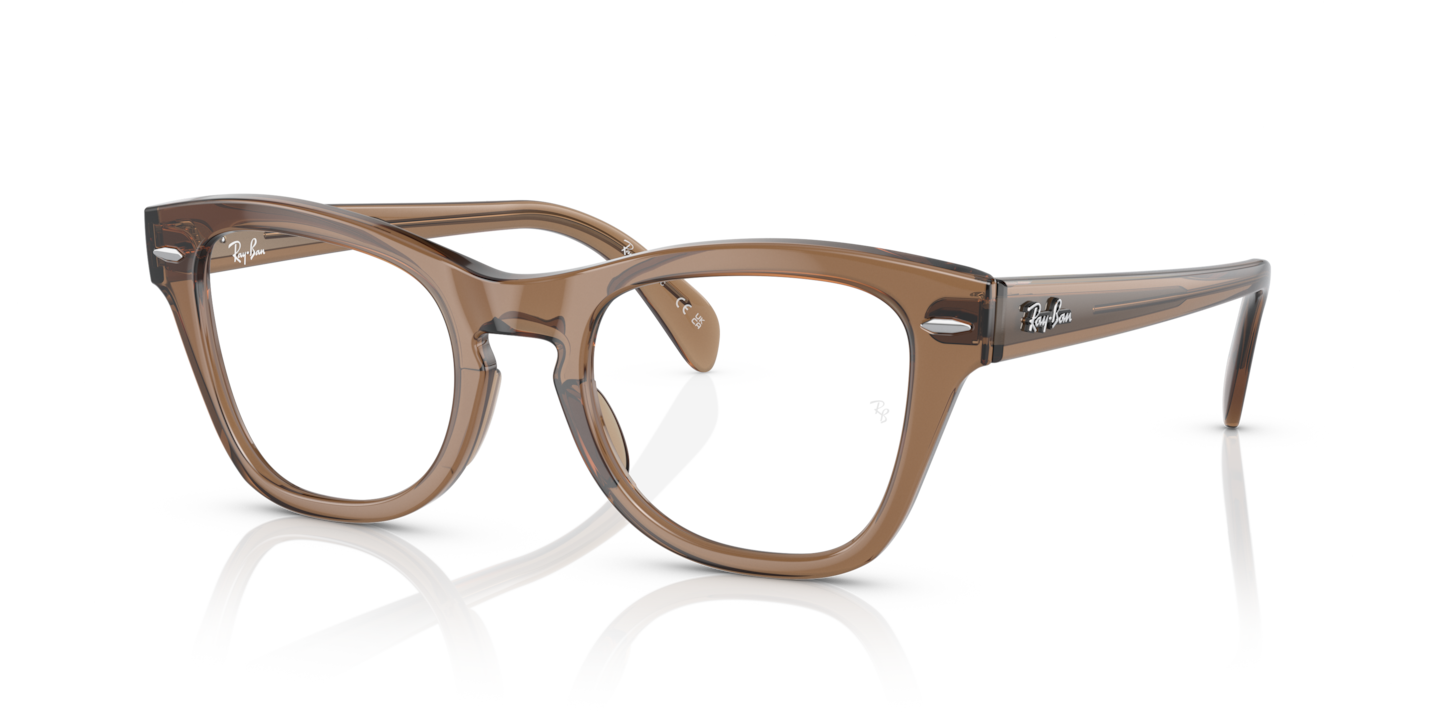 Ray-Ban RB0707V RB0707 Optics Transparent Light Brown