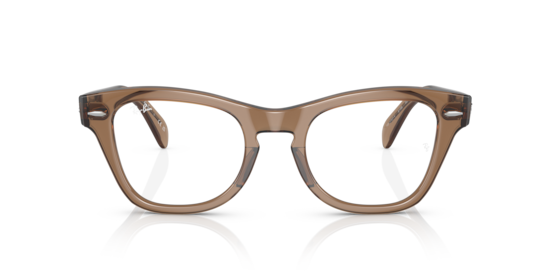 RB0707V RB0707 Optics Ray-Ban Transparent Light Brown