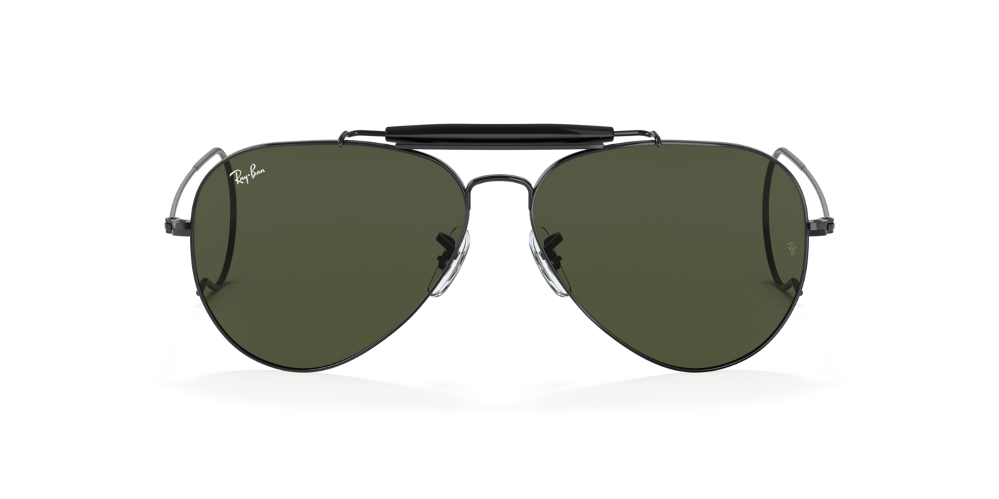 Ray-Ban Outdoorsman unisex aviator sunglasses RB3029 - Outdoorsman II Sunglasses | Best Buy Eyeglasses main image 2