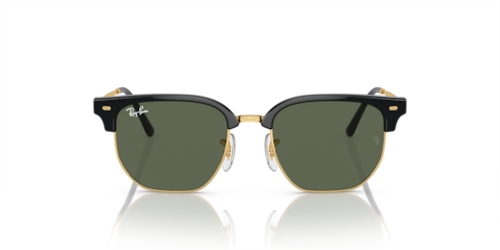 RB9116S New Clubmaster Kids Ray-Ban Black On Gold