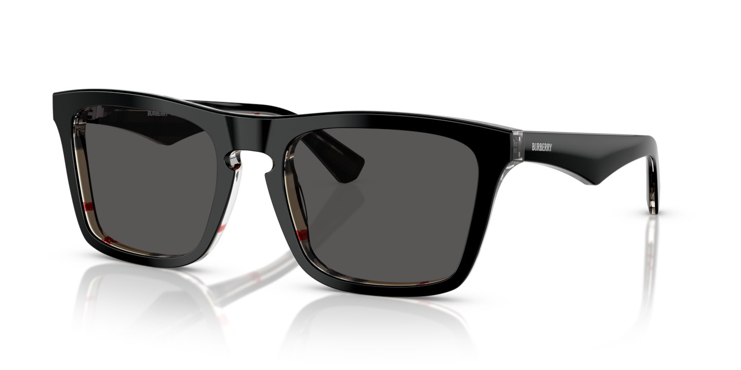 Burberry BE4434 Top Black On Vintage Check