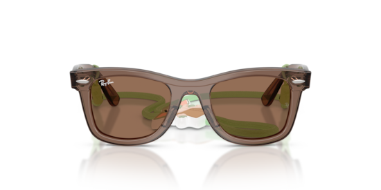 RB9140S Ray-Ban Star Wars™ – Grogu Mini Street Neat Ray-Ban Transparent Brown