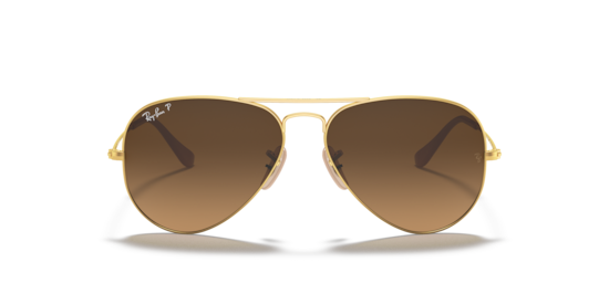 現行品✨Ray Ban AVIATOR GRADIENT sunglasses Ray-Ban Aviator Gradient Sunglasses with Gold Frame and Blue