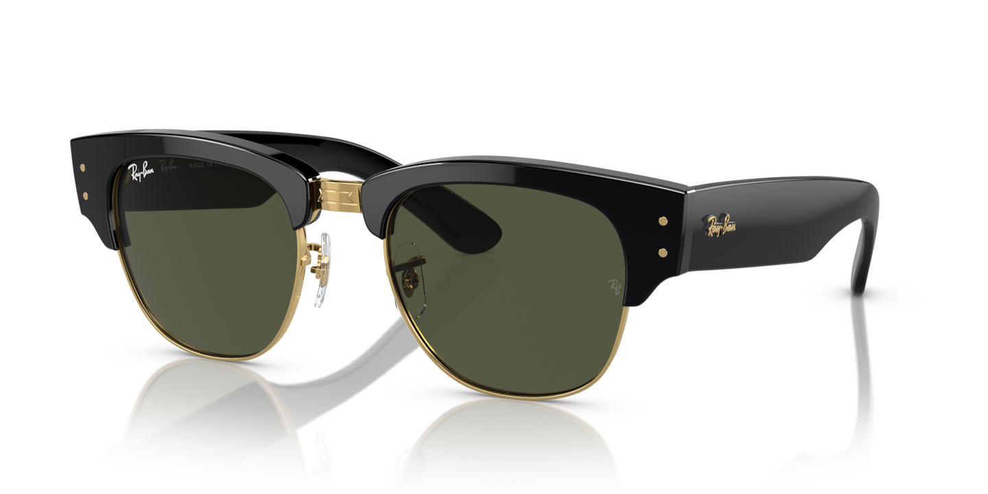 Ray-Ban RB0316S Mega Clubmaster Black On Gold