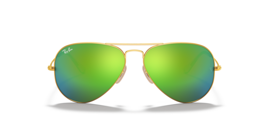RB3025 Aviator Flash Lenses Ray-Ban Gold