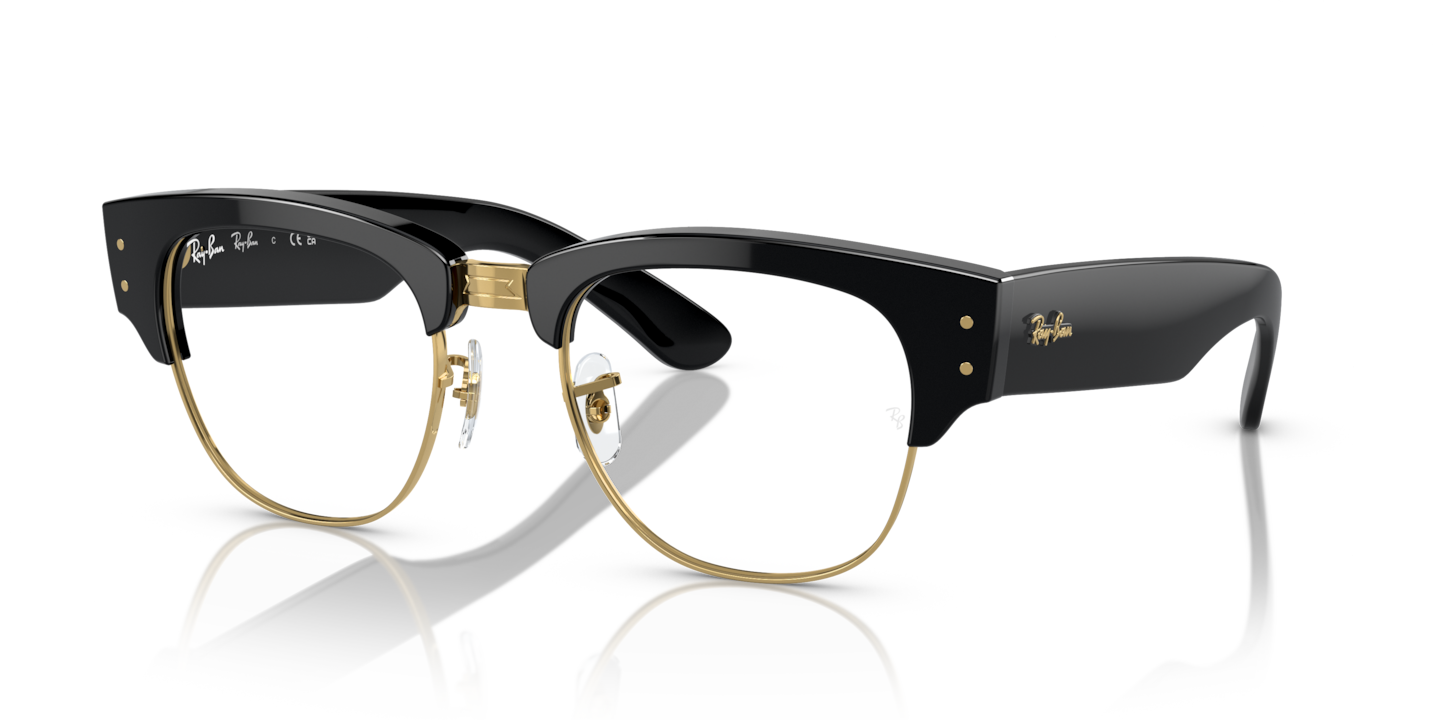 Ray-Ban RB0316V Mega Clubmaster Optics Black On Gold