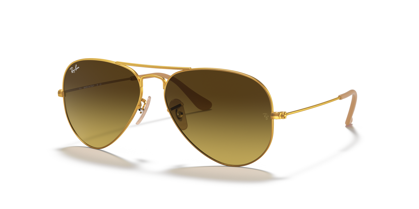 Ray-Ban RB3025 Aviator Gradient Gold