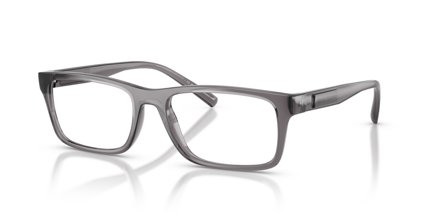 Armani Exchange AX3115 Shiny Transparent Grey