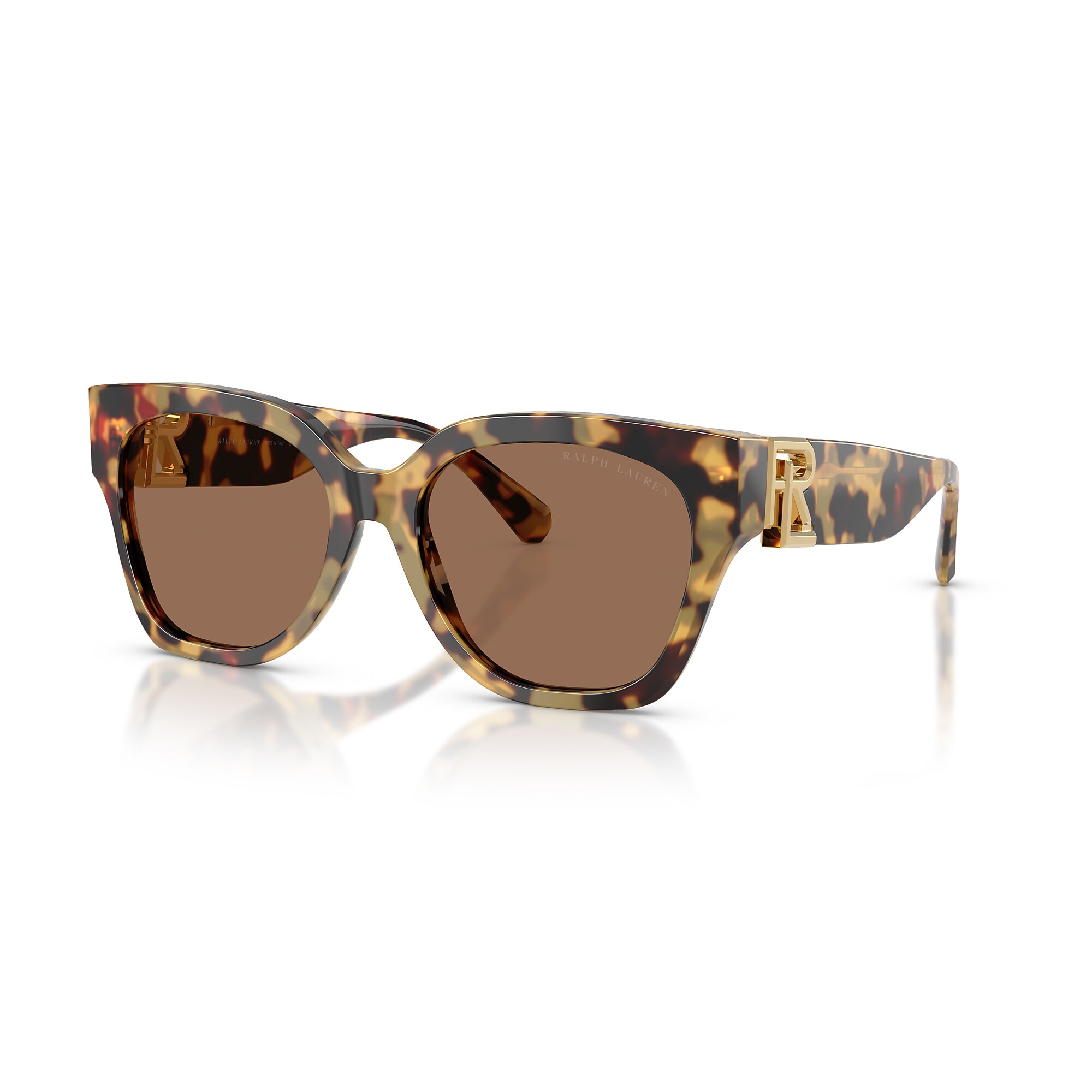 Ralph Lauren RL8221 the oversized Ricky brown Ralph Lauren The Oversized Ricky RL8221 5004/73 Sunglasses - US main image 2