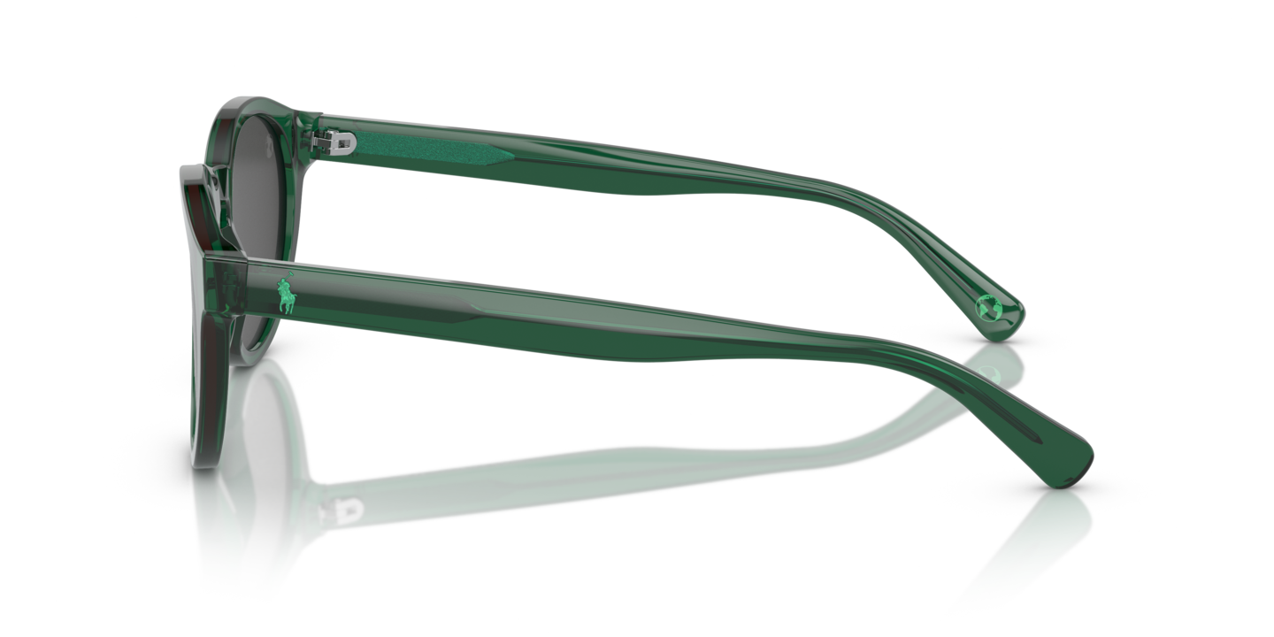 Ralph Lauren Green Square Sunglasses Polo Ralph Lauren PH4125 square Sunglasses with Black frame  main image 2