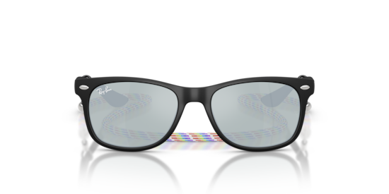 RB9052S New Wayfarer Kids Summer Capsule Ray-Ban Rubber Black