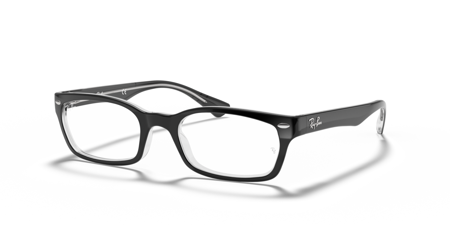 Ray-Ban RB5150 Optics Black On Transparent