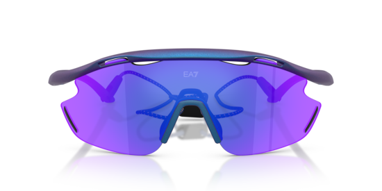 Q74002 EA7 Matte Iridiscent Blue