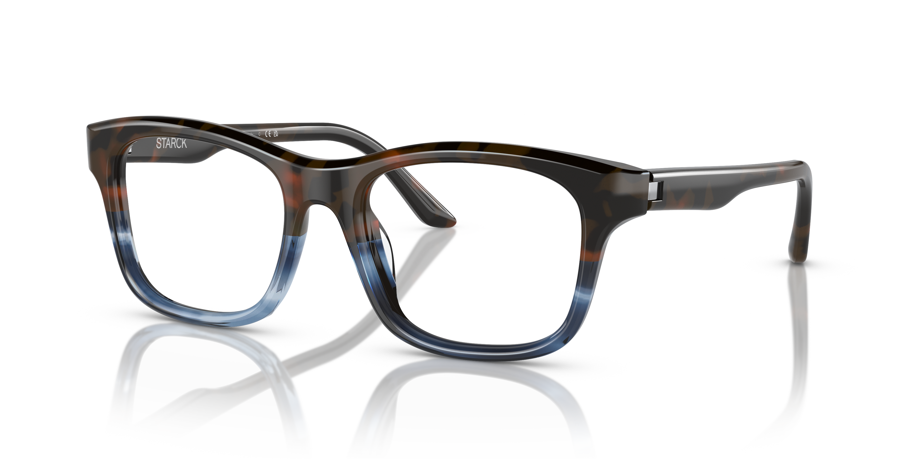 Starck Unisex Sh3090 Havana Blue Size: Extra Large