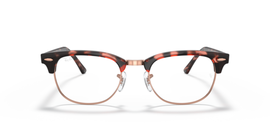 RB5154 Clubmaster Optics Ray-Ban Pink Havana
