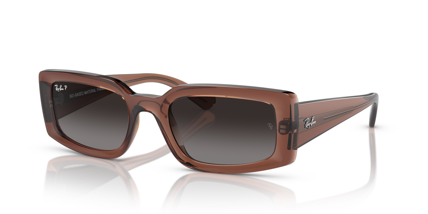 Ray-Ban RB4395 Kiliane Bio-Based Transparent Brown