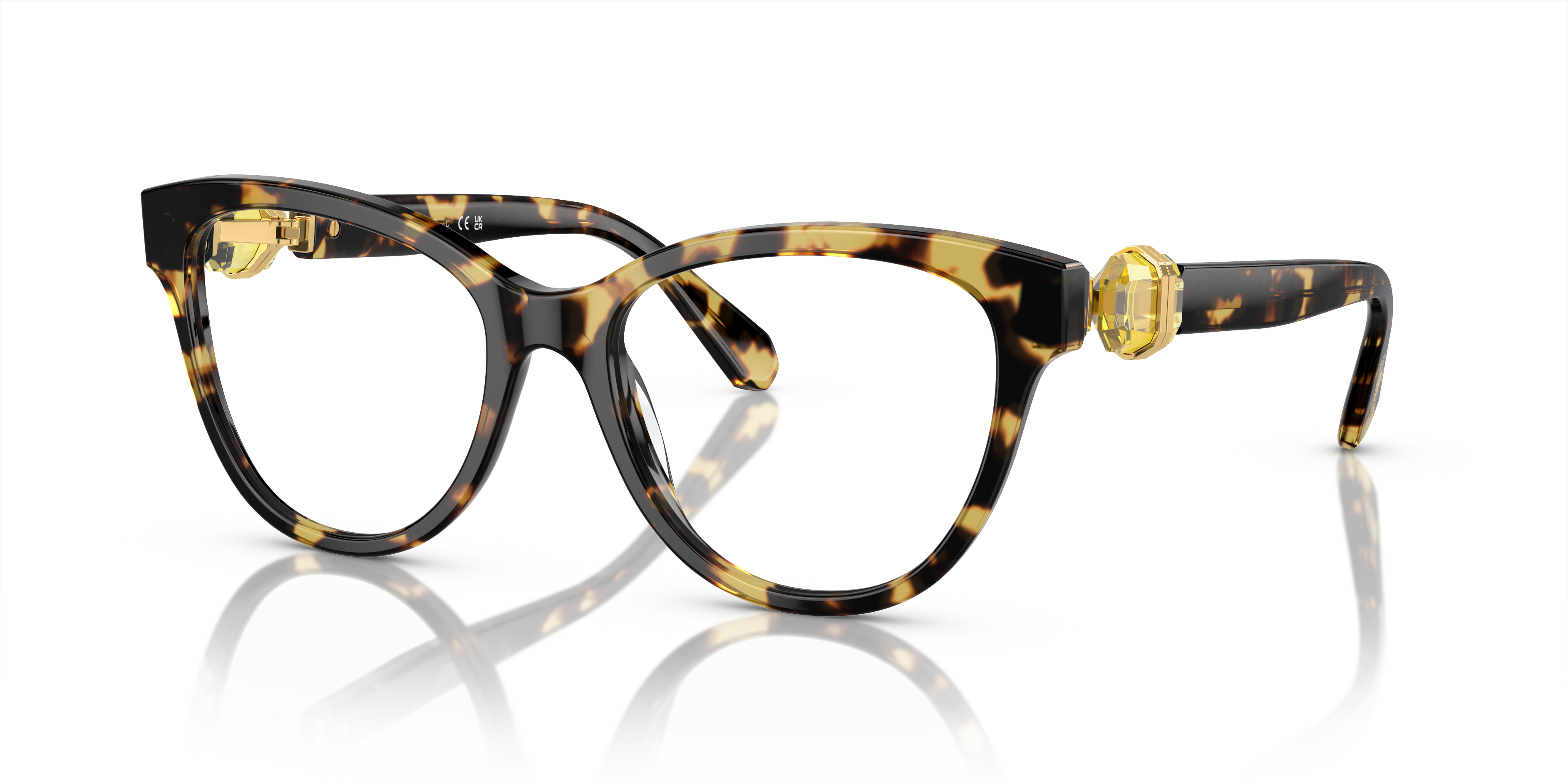 Swarovski Unisex Sk2004 Light Havana Size Small 138$