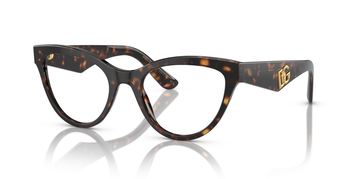 DOLCE&GABBANA モジー Eyeglasses Dolce & Gabbana DG3372 | Free Shipping | Glasses.com®