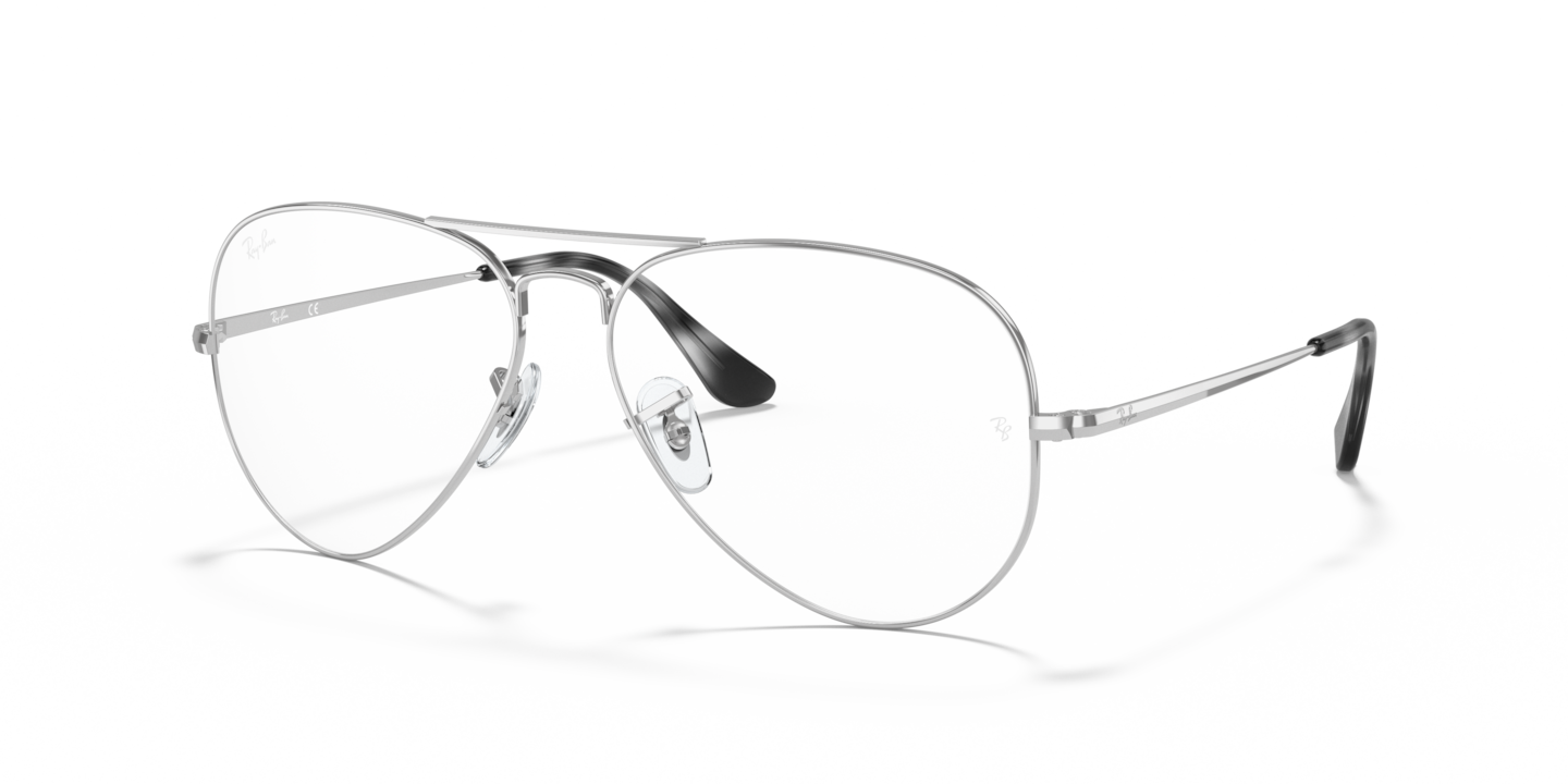 Ray-Ban RB6489 Aviator Optics Silver